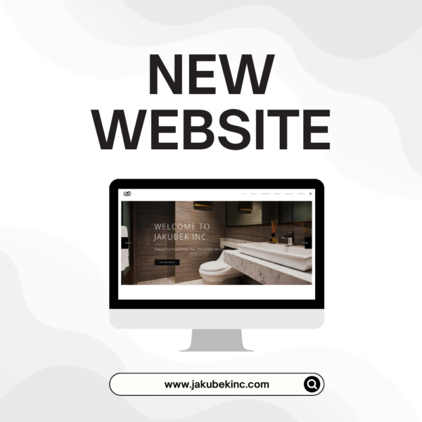 Web design and web development for construction company - Jakubek Inc.