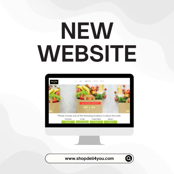 Web design and web development for deli store - Deli 4 You