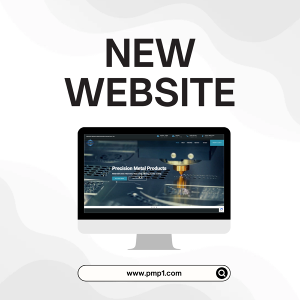Web design and web development for metal fabrication company - Precision Metal Products PMP