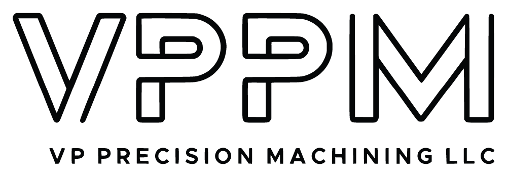 Logo for machining company - VP Precision Machining